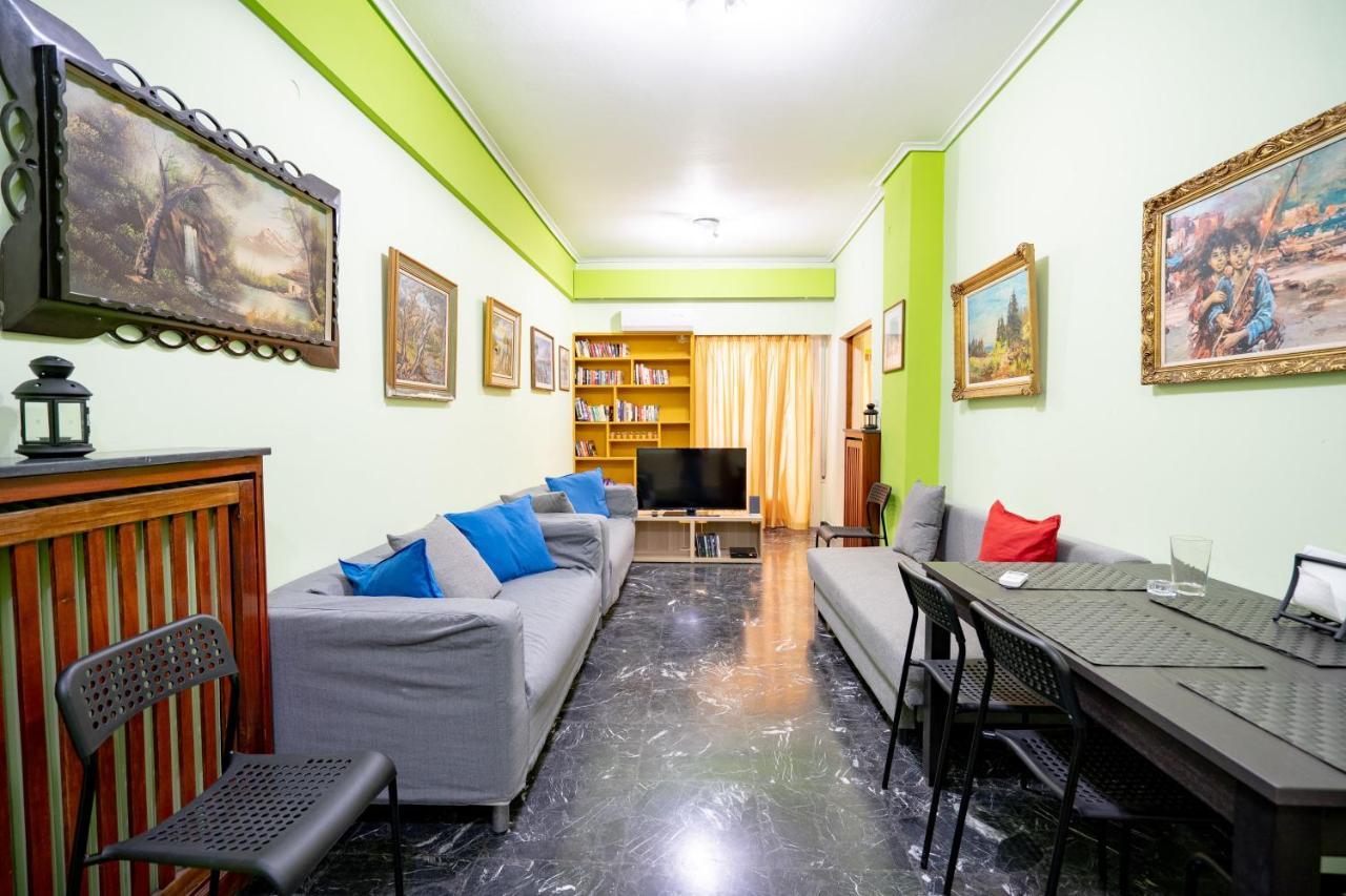 Ampelokipi Metro St. 2 Bedrooms 6 Pers. Apartment 雅典 外观 照片