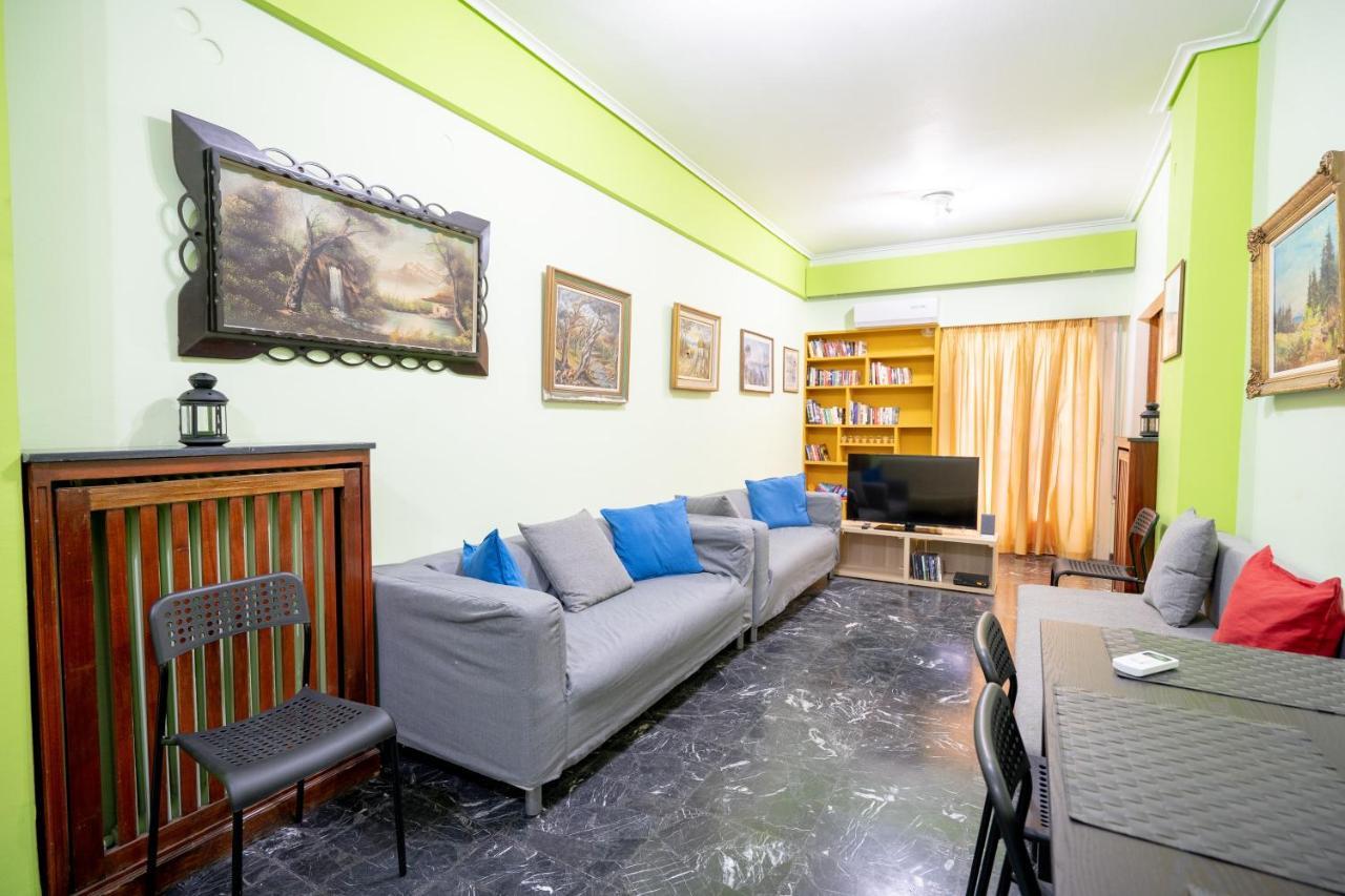 Ampelokipi Metro St. 2 Bedrooms 6 Pers. Apartment 雅典 外观 照片