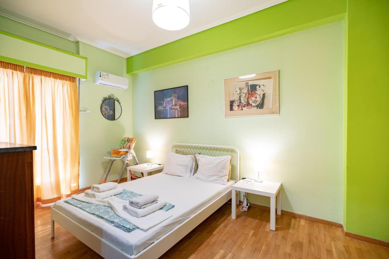 Ampelokipi Metro St. 2 Bedrooms 6 Pers. Apartment 雅典 外观 照片