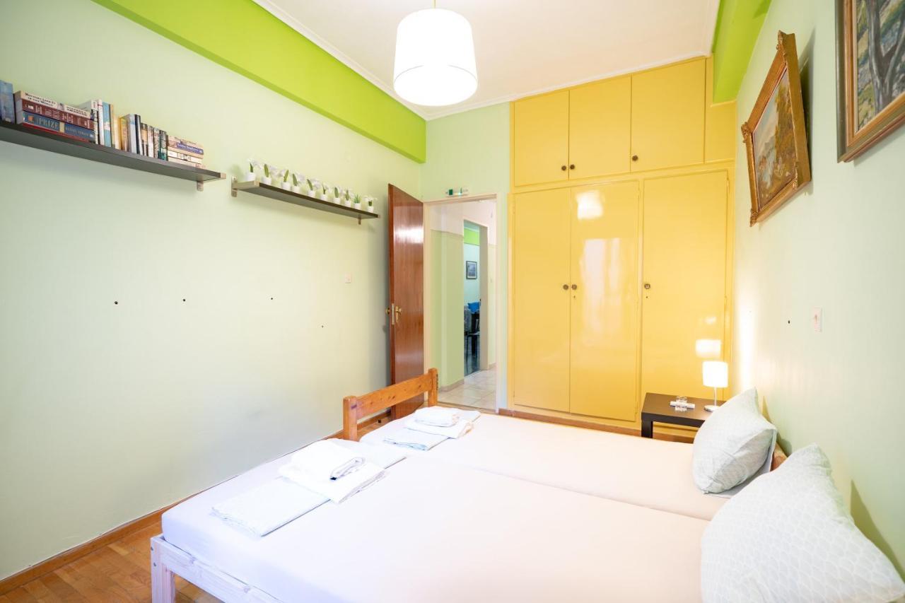 Ampelokipi Metro St. 2 Bedrooms 6 Pers. Apartment 雅典 外观 照片